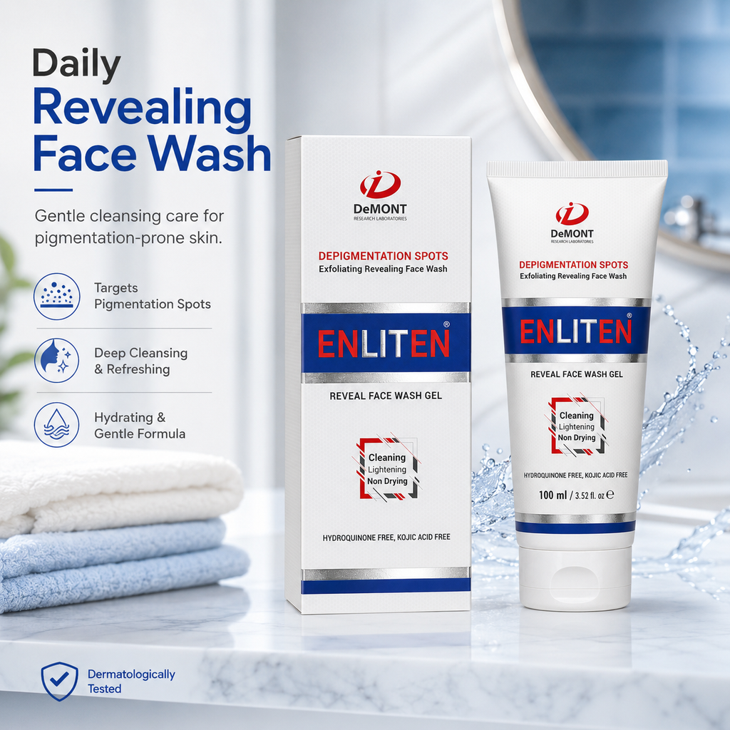 ENLITEN Reveal Face Wash Gel – Depigmentation Spots | 100ml