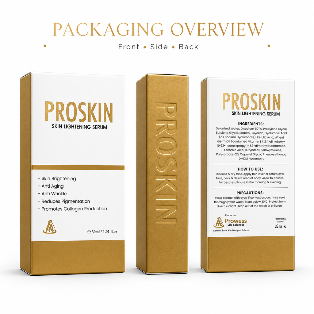 ProSkin Skin Lightening Serum – 30ml | Brightening, Anti-Aging & Pigmentation Reducing Serum